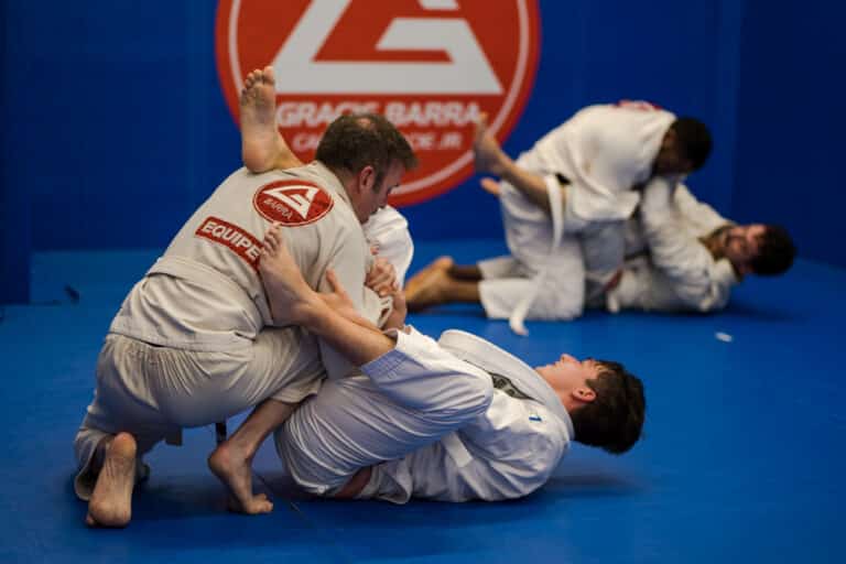 Jiu-Jitsu training at the Chicago academy